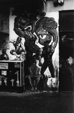 Street Art Tel Aviv, Nikon FE, Kodak Tri-X 400 @ 3200, Rodinal