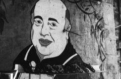 Street Art Tel Aviv, Nikon FE, Kodak Tri-X 400 @ 3200, Rodinal