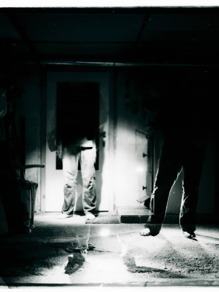 Flashlight Experiments. Camera; Kiev 88, Film: Kodak BW400CN.