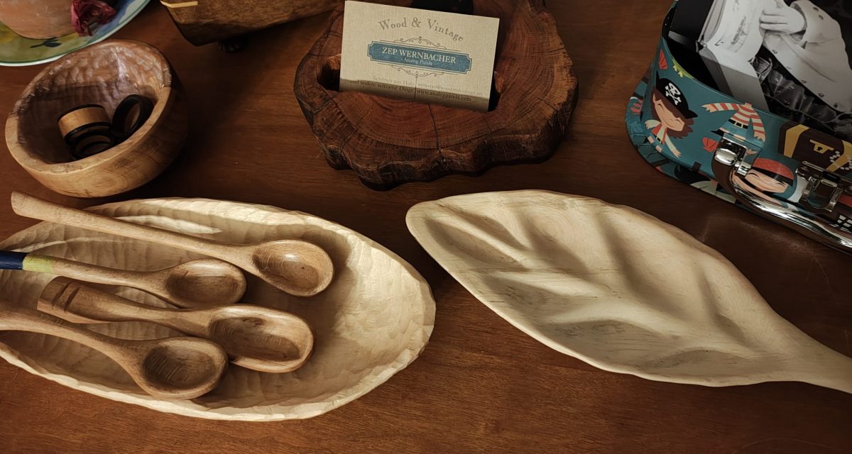 Schalen, Löffel, Glückwunschkarten und Ringe